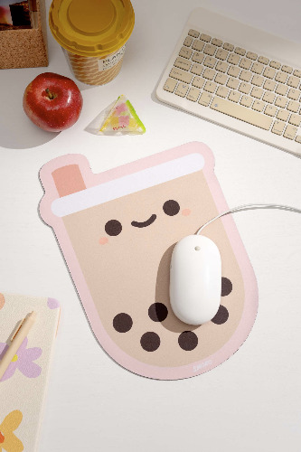 Pearl Boba Tea Mouse Pad | Default Title