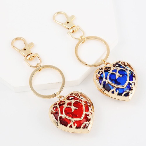 Zelda Heart Container Keychains and Necklace - Keychains