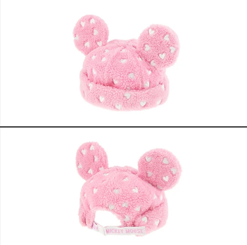 Pink Mickey Heart Hat