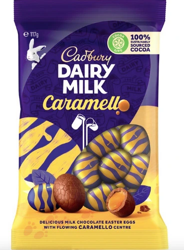 Cadbury Caramello Egg Bag