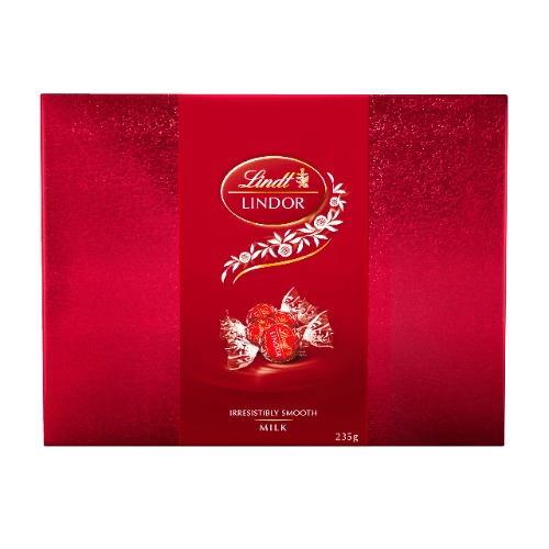 Lindt Lindor Milk Chocolate Gift Box 235 g