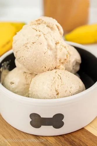 2x ice cream for doggo