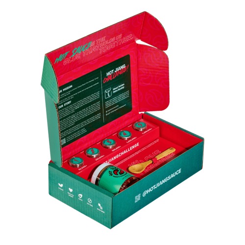 hot jiang® challenge! box for charity
