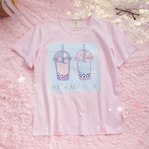 Bubble Tea Kitten Tee | Default Title