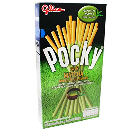 Glico Pocky Matcha Grüner Tee Geschmack 39g
