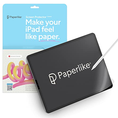 Paperlike 2.1 (2 Pieces) for iPad Pro 11" (2020/21/22) & iPad Air 10.9" (2020/22) - Transparent Screen Protector for Notetaking and Drawing like on Paper - iPad Air 10.9" / Pro 11" - Paperlike 2.1