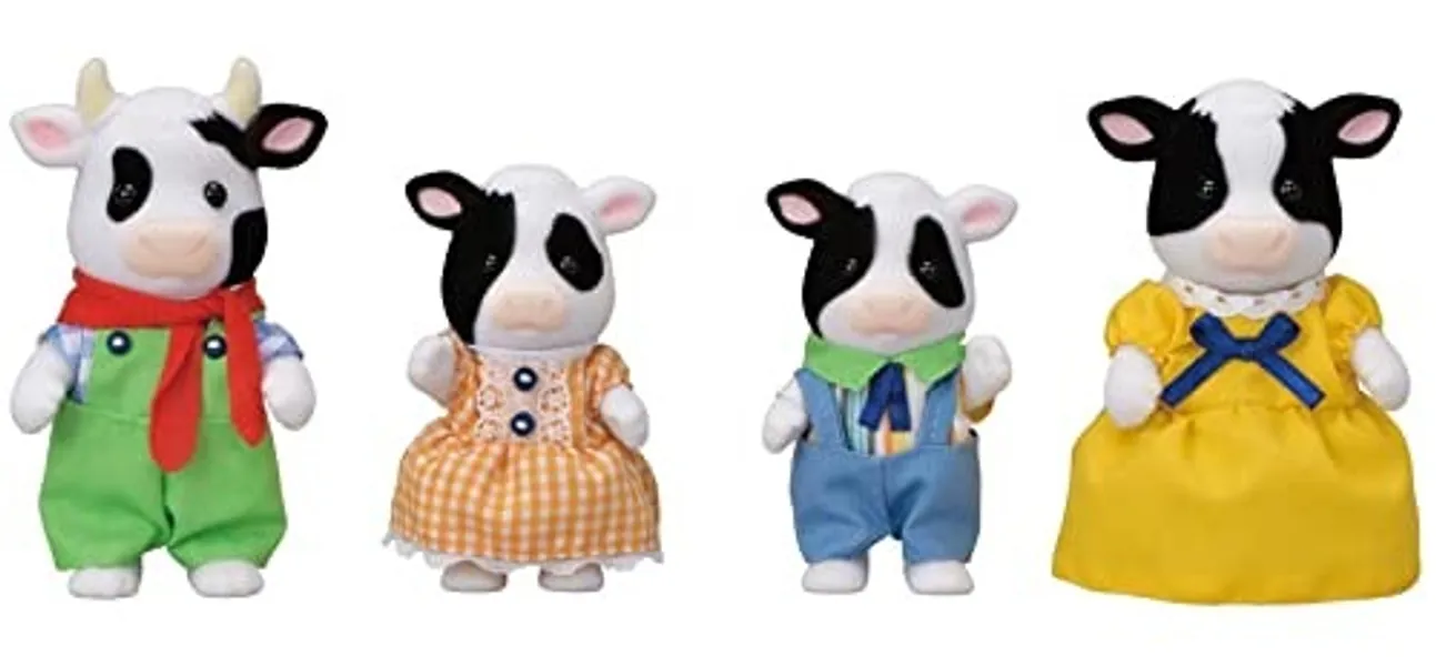 Sylvanian Families - Friesian Cow Family (4-Pack)