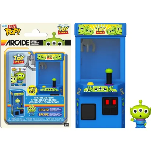 Toy Story - Alien Glow-in-the-Dark Bitty Pop! Arcade Display Vinyl Figure