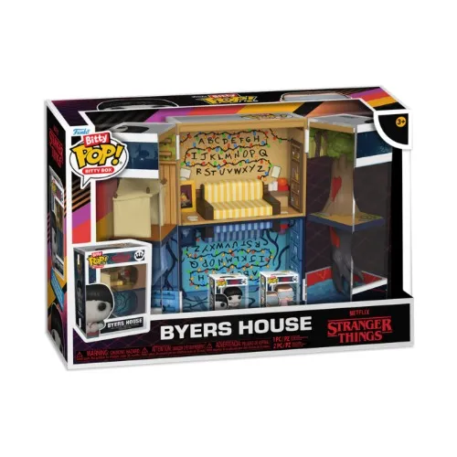 Stranger Things - Byers House Bitty Pop! Box Playset Vinyl Figure