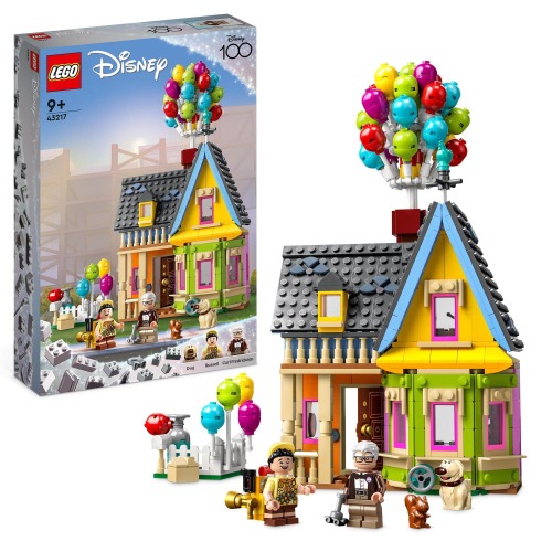LEGO® Disney ‘Up’ House 43217 Building Toy Set; Designed for Kids and Film Fans Aged 9+; Buildable Models