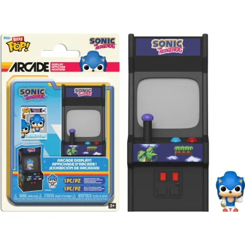 Sonic the Hedgehog - Sonic with Ring Bitty Pop! Arcade Display Vinyl Figure