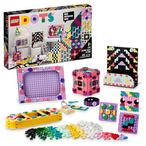 LEGO® DOTS Designer Toolkit – Patterns 41961 DIY Craft Decoration Kit; Creative Design Kit for Fans Aged 8+