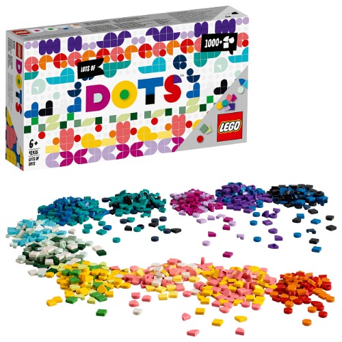 LEGO 41935 DOTS Lots of Extra DOTS, Tiles for Bracelets and Room Décor, Creative Activities, Arts and Crafts for Kids Age 6+ - LEGO 41935 DOTS Lots of Extra DOTS, Tile...