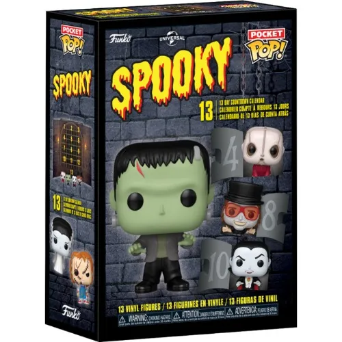 Spooky Universal Studios - 13 Day Pocket Pop! Vinyl Countdown Calendar