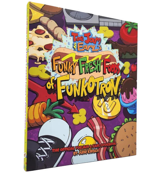 ToeJam & Earl's Funky Fresh Foods of Funkotron Cookbook (Hardcover) | Default Title
