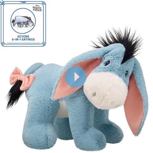 Eeyore Plush Toy Gift Bundle with Sound | Build-A-Bear®