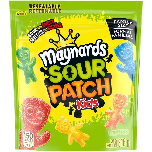 Maynards Sour Patch Kids Candy Family Size 816g/28.7oz