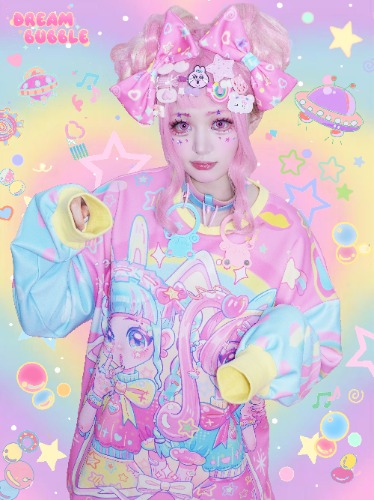 Dream Bubble oversized sweater