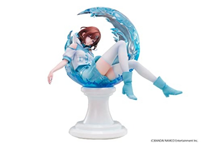 Broccoli The Idolmaster: Shiny Colors: Higuchi Madoka (Clear Marine Version) 1:7 Scale PVC Figure, Multicolor