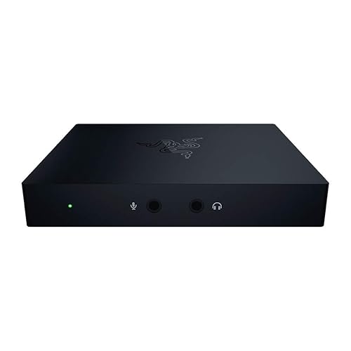 Razer Ripsaw HD Game Streaming Capture Card: 4K Passthrough - 1080P FHD 60 FPS Recording - Compatible W/ PC, PS4, Xbox One, Nintendo Switch - Card