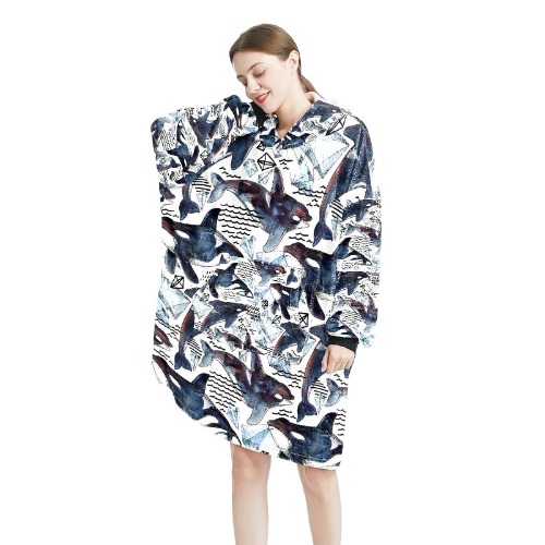 Orca Blanket Hoodie