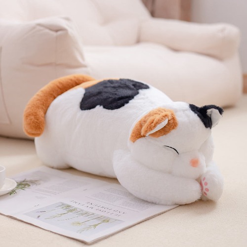 Iris - Izable 63cm Soft Cat Plush - White / 63cm
