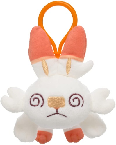 Pokémon - Scorbunny - Chikaratsukita Plush Keychain (Pokémon Center) - Brand New