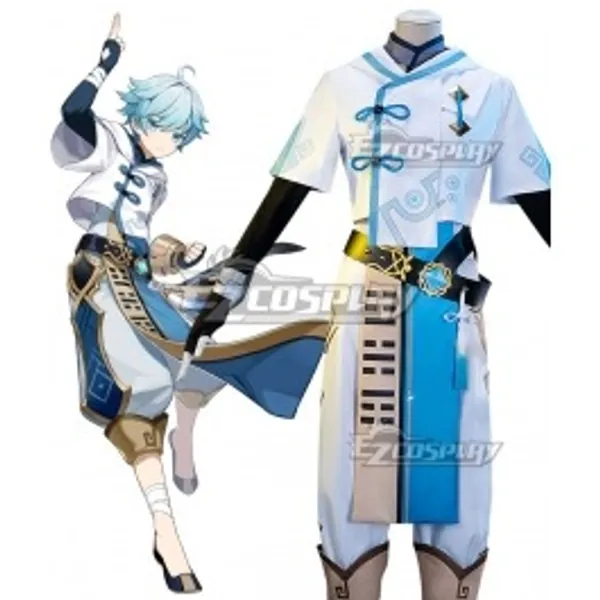 Genshin Impact Chongyun Cosplay Costume - A Edition