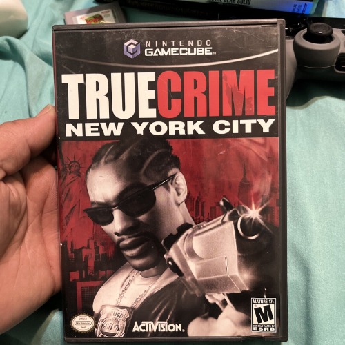True Crime: New York City Nintendo GameCube COMPLETE In Box Cib Manual Tested