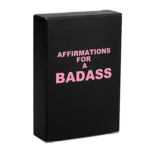 shoprotik Badass Affirmation Cards - Daily Motivational and Inspirational Cards for Women