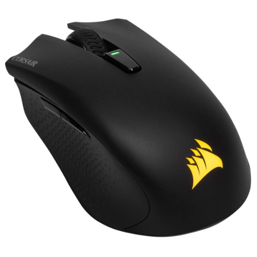 Corsair Harpoon Rgb Wireless, Draadloze Oplaadbare Gaming Mouse Met Slipstream Technologie, Zwart, Backlit Rgb Led, 10000 Dpi, Optische
