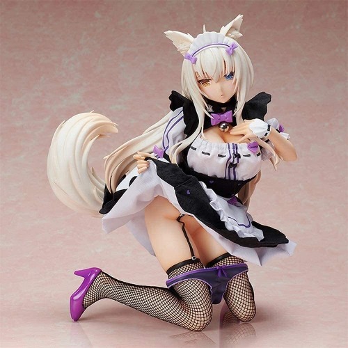 Anime Action Figure NekoPara Coconut Maid Uniform Girl Character Model Collectible Statue Toys PVC Figures Desktop Ornaments - 