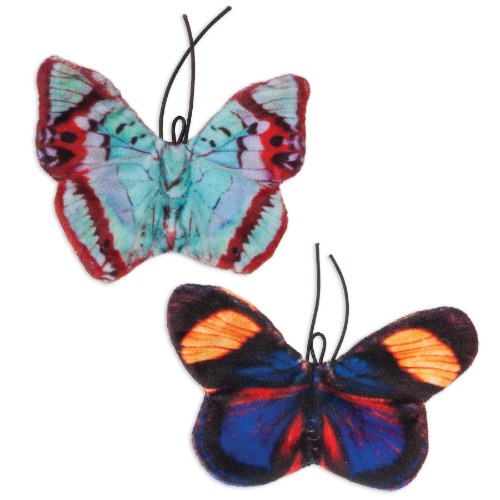 Jackson Galaxy Crinkle Flies-Butterfly for Cats (2 Pack) - Butterfly