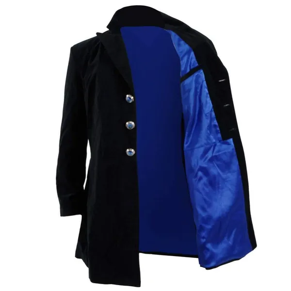 12th Doctor Cosplay Costume Christmas Velvet Doctor Who Coat Jacket Blazer
