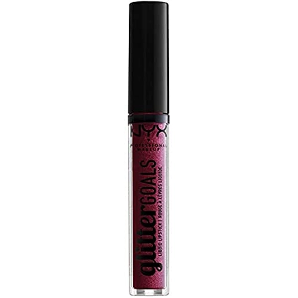 NYX PROFESSIONAL MAKEUP Glitter Goals Liquid Lipstick, Bloodstone