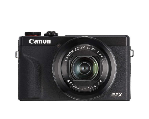Canon-PowerShot-G7X-Mark-III-Digital-4K-Vlogging-Camera,-Vertical-4K-Video-Support-with-Wi-Fi,-NFC-and-3.0-Inch-Touch-Tilt-LCD,-Black - Black