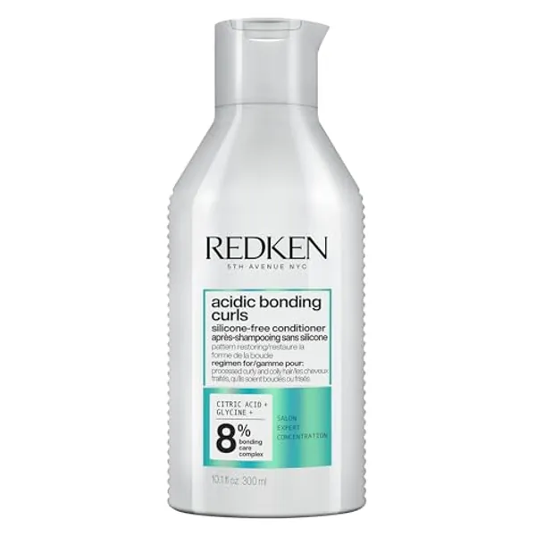 Redken Conditioner for Curly Hair, Acidic Bonding Curls, Sulfate-free repairing conditioner for curly hair, Easy to detangle, Reduces Frizz, Hydrating Treatment, Curl Defining Treatment, Silicone-free