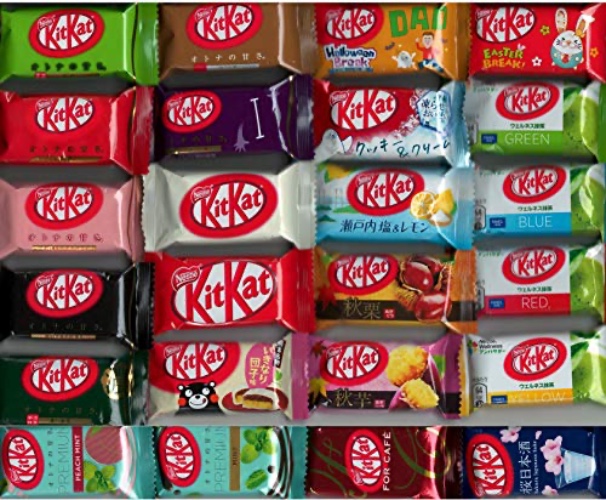 Nestlé Kit Kat Assorted 24 types (1 each) 24 in total KitKat Japan Import