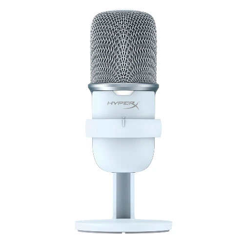 Microfone HyperX SoloCast Standalone USB Branco