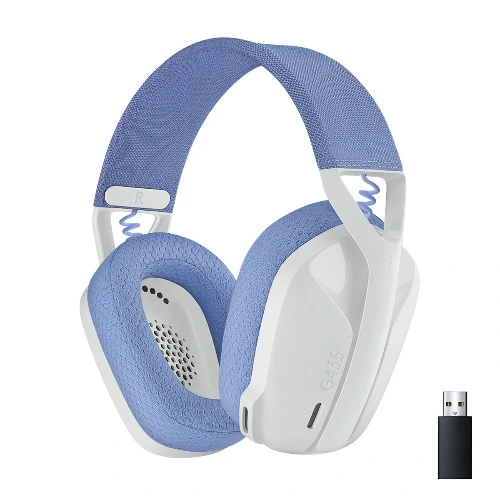 Headset Logitech G435 Lightspeed Wireless Gaming Branco