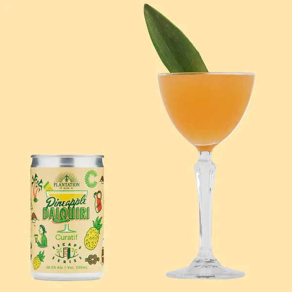 Curatif Plantation Pineapple Daiquiri 130ml - 4 Pack
