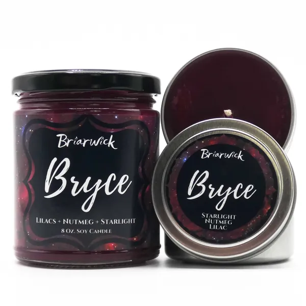 Bryce Candle- Officially Licensed Crescent City- Soy Vegan Candle