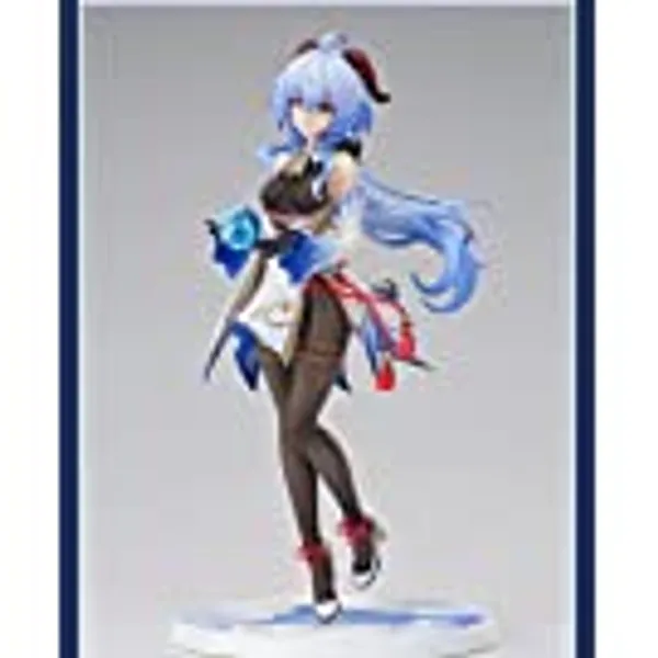 Sangonomiya Kokomi Genshin Impact Figure Ganyu Figure Collection for Fans Desktop Decoration Ornaments-7.1"