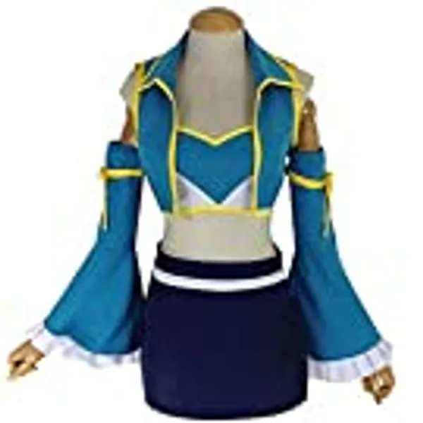 HOLRAN Fairy Tail 7 Years Later Party Dress Cosplay Lucy Heartfilia Costume Outfit