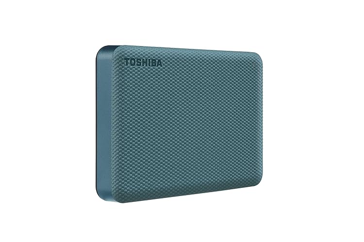 Toshiba Canvio Advance 4TB Portable External Hard Drive USB 3.0, Green - HDTCA40XG3CA - Green - 4TB - Backup 2.0 - Hard Drive