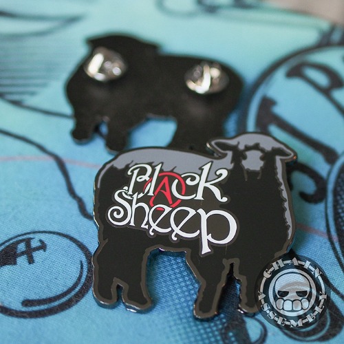 Black Sheep Hard Enamel Pin