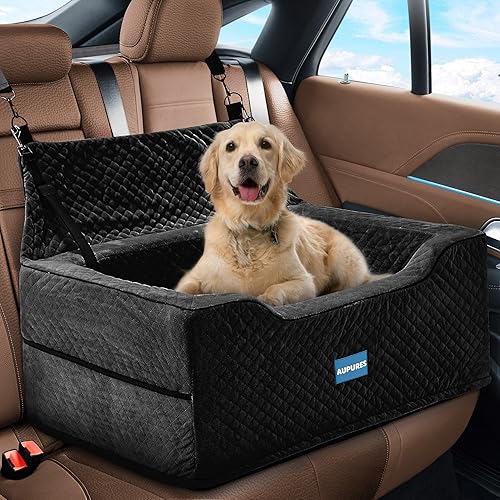 Aupures Dog Car Seat - Black - Medium