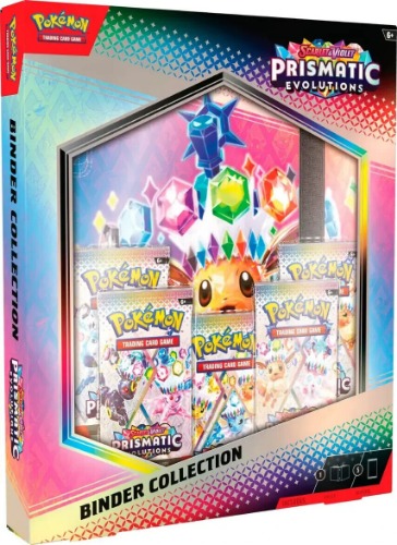 Pokemon TCG Scarlet Violet Prismatic Evolutions Binder Collection New Sealed