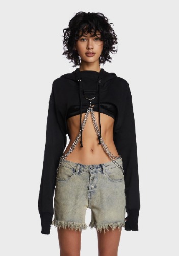 Chained N' Dangerous Hoodie | Medium