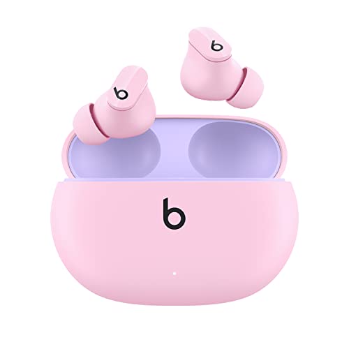 Beats Studio Buds - True Wireless Noise Cancelling Earbuds - Compatible with Apple & Android, Built-in Microphone, IPX4 Rating, Sweat Resistant Earphones, Class 1 Bluetooth Headphones - Sunset Pink - Sunset Pink - Studio Buds - Without AppleCare+